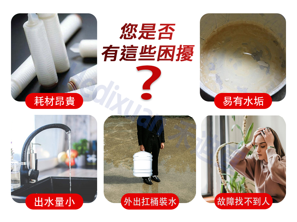 【禾迪宣】EGQ-8801 廚下淨水器大流量 快速裝水 每分鐘2100cc以上 過濾重金屬,氯等有害物質，0.1奈米精密過濾器